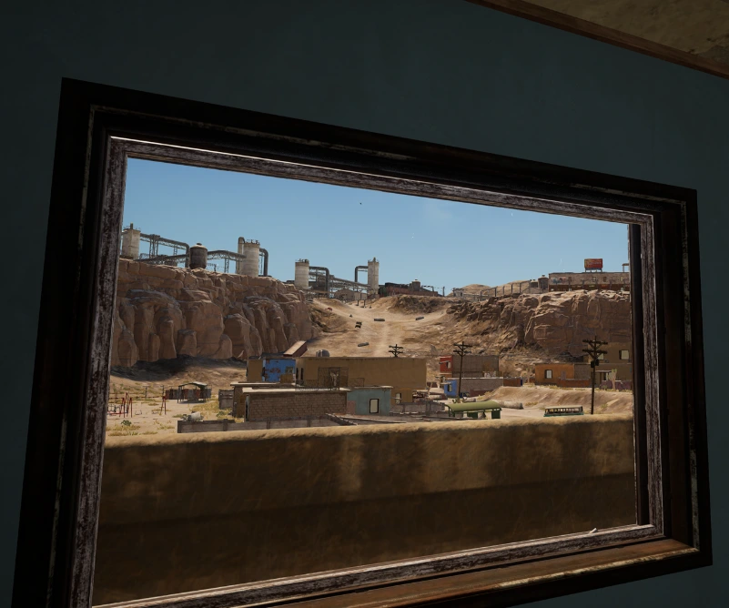 Guess the location on the PUBG Miramar map