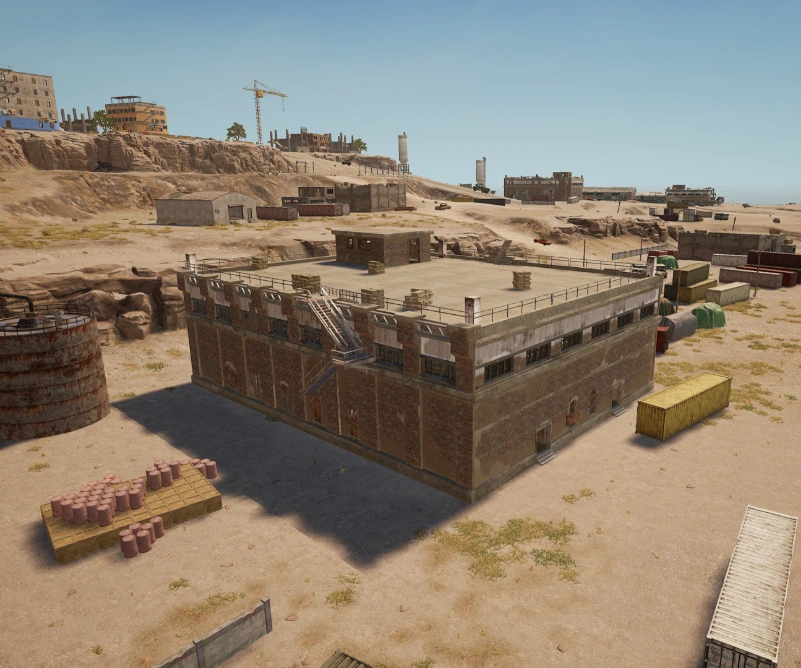Guess the location on the PUBG Miramar map