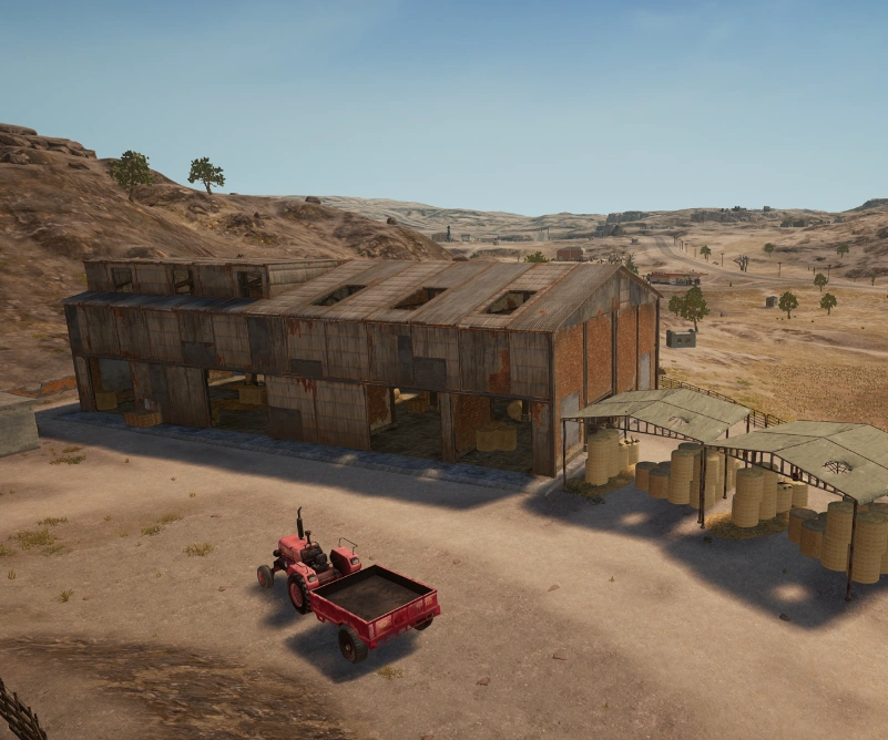 Guess the location on the PUBG Miramar map