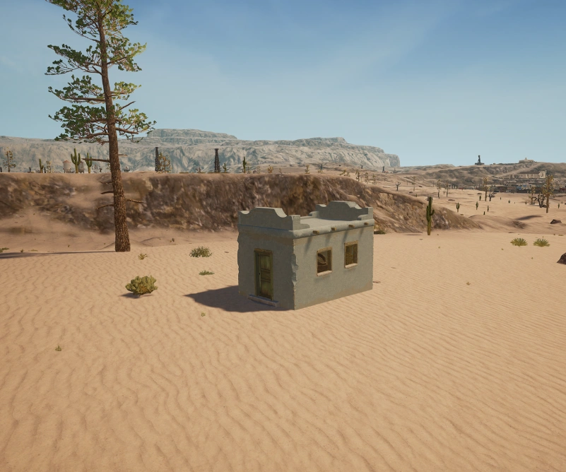 Guess the location on the PUBG Miramar map