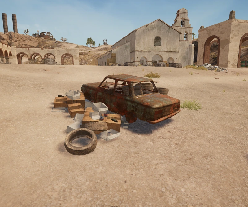 Guess the location on the PUBG Miramar map