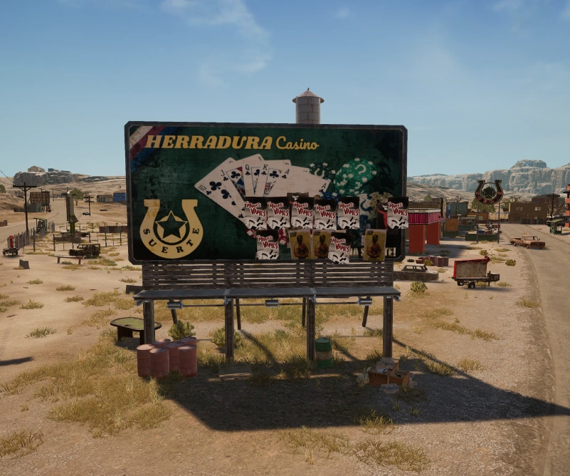 Guess the location on the PUBG Miramar map