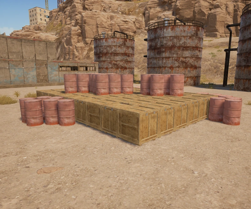 Guess the location on the PUBG Miramar map