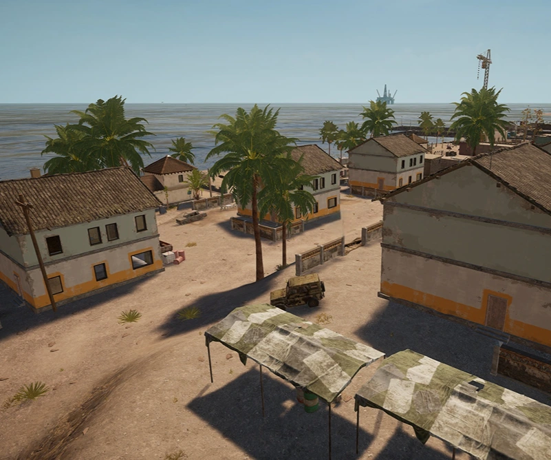 Guess the location on the PUBG Miramar map