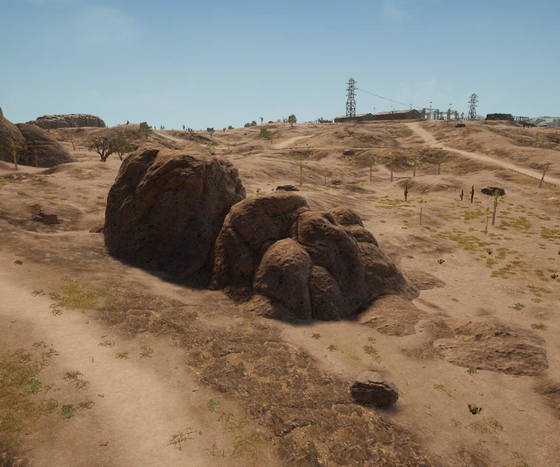 Guess the location on the PUBG Miramar map