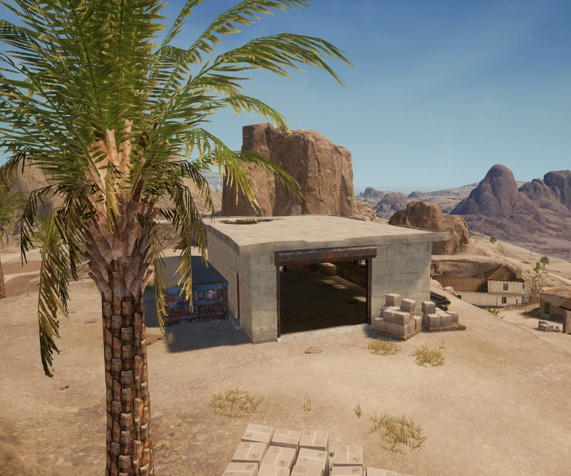Guess the location on the PUBG Miramar map