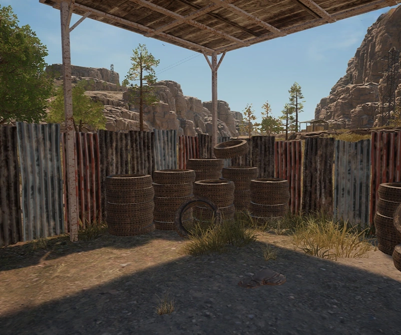 Guess the location on the PUBG Miramar map