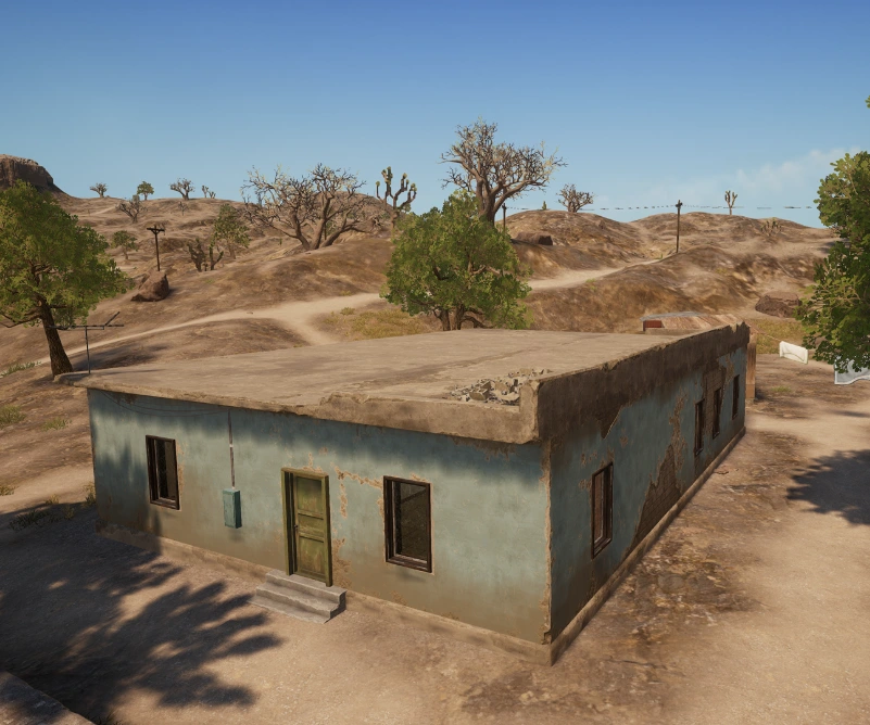 Guess the location on the PUBG Miramar map