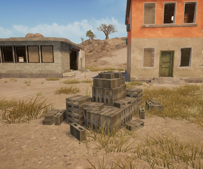 Guess the location on the PUBG Miramar map