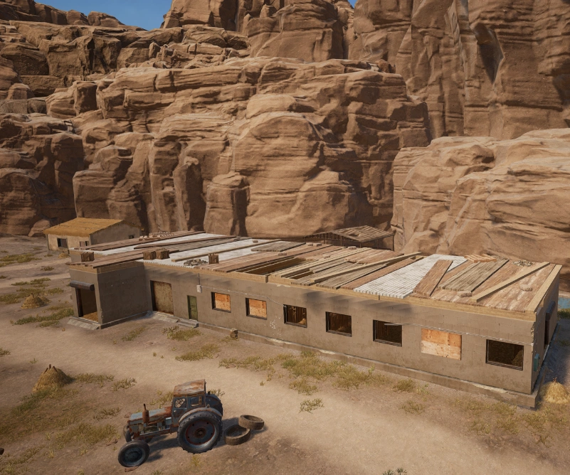 Guess the location on the PUBG Miramar map