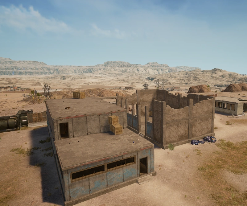 Guess the location on the PUBG Miramar map