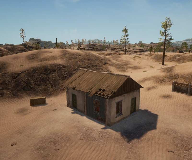 Guess the location on the PUBG Miramar map