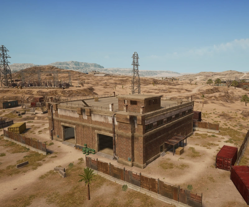 Guess the location on the PUBG Miramar map