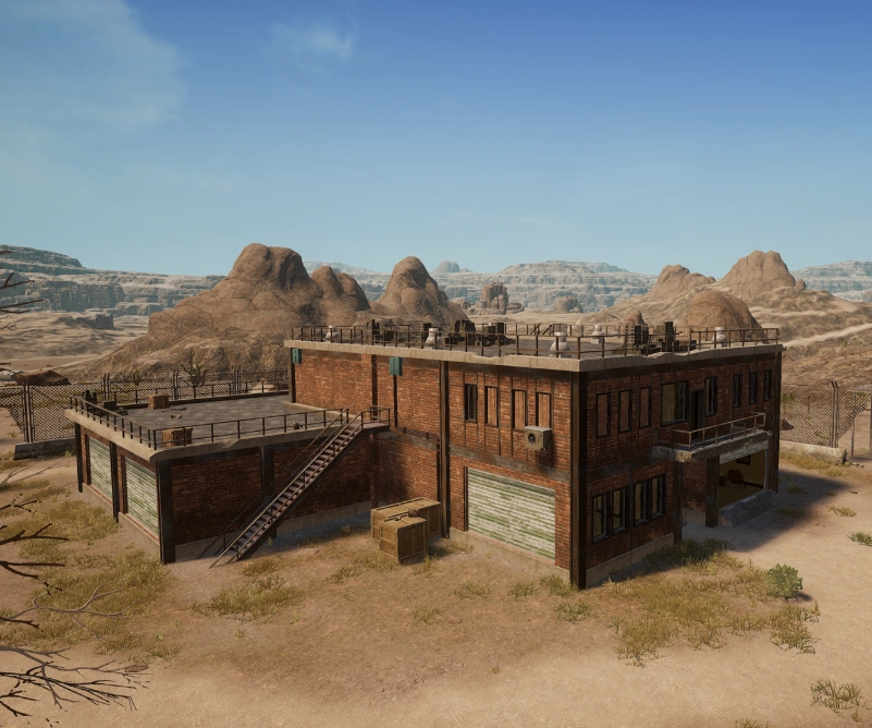 Guess the location on the PUBG Miramar map