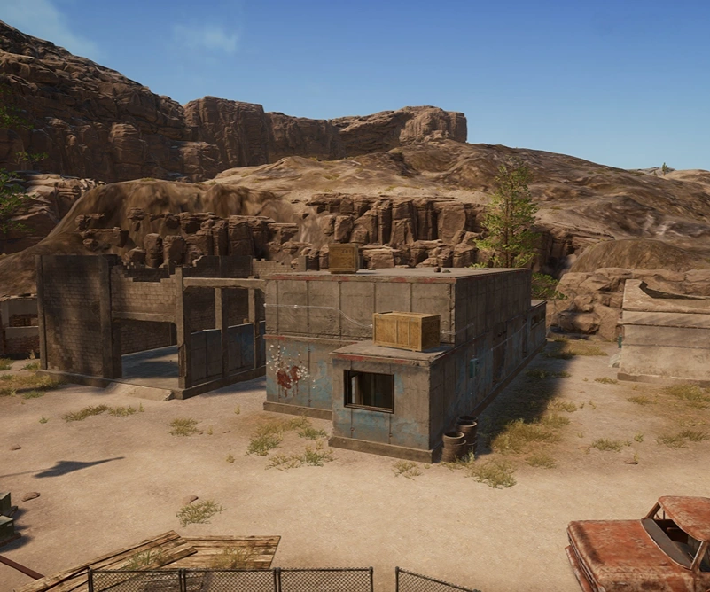 Guess the location on the PUBG Miramar map