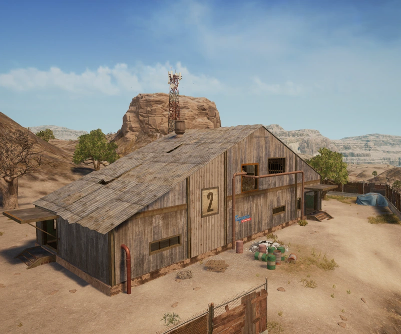 Guess the location on the PUBG Miramar map