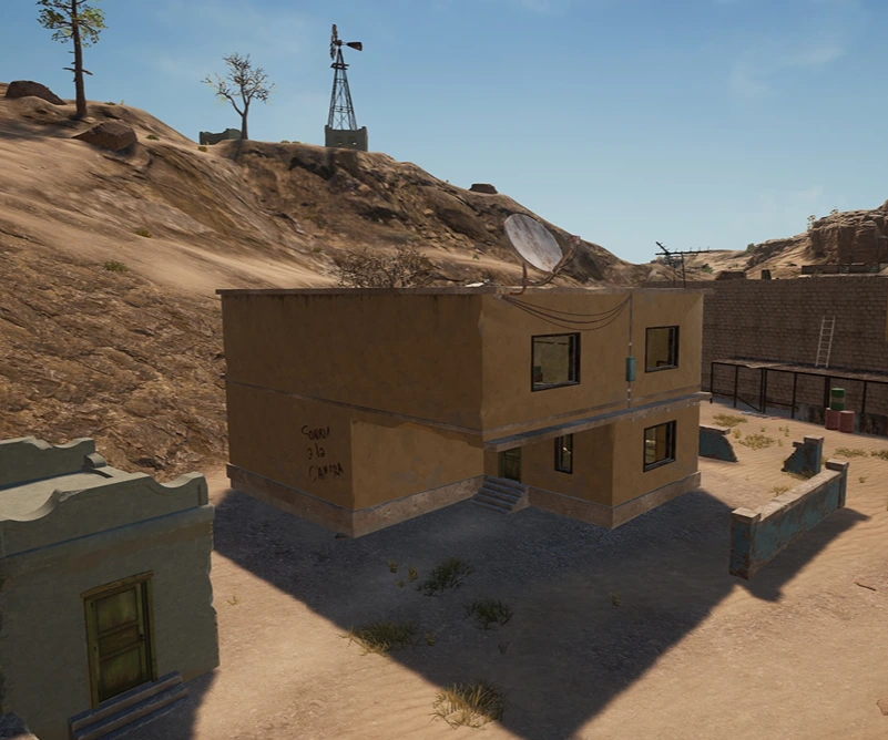 Guess the location on the PUBG Miramar map