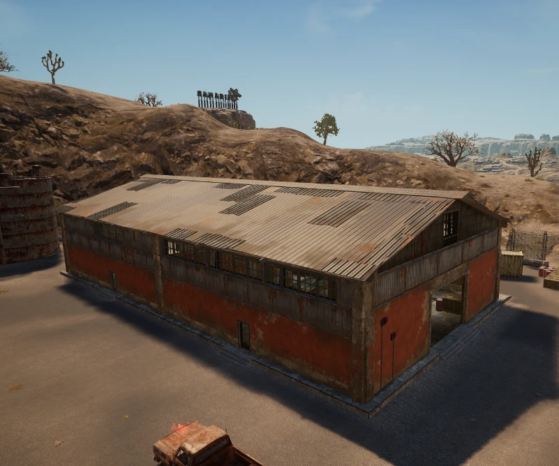 Guess the location on the PUBG Miramar map