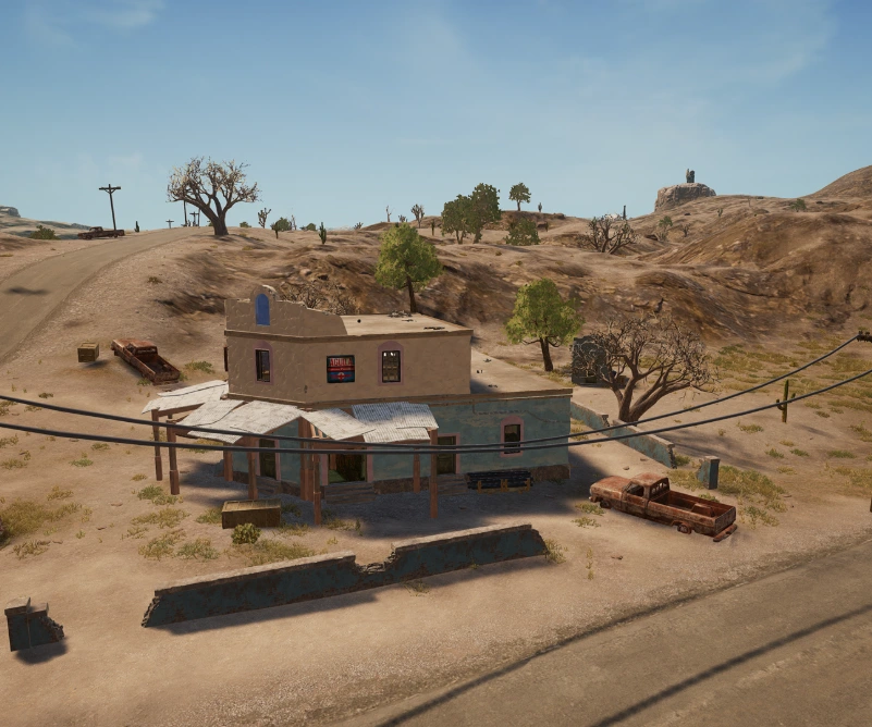 Guess the location on the PUBG Miramar map