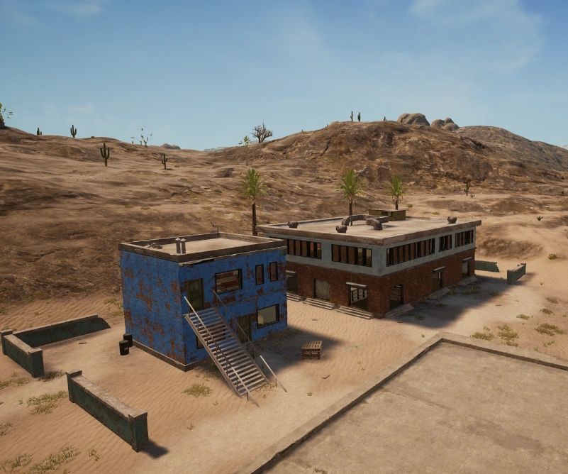 Guess the location on the PUBG Miramar map