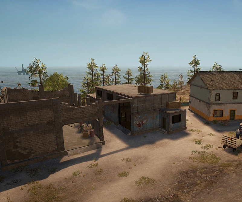 Guess the location on the PUBG Miramar map