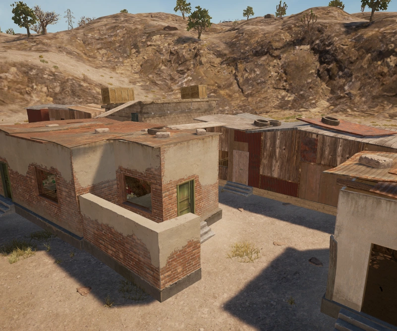 Guess the location on the PUBG Miramar map