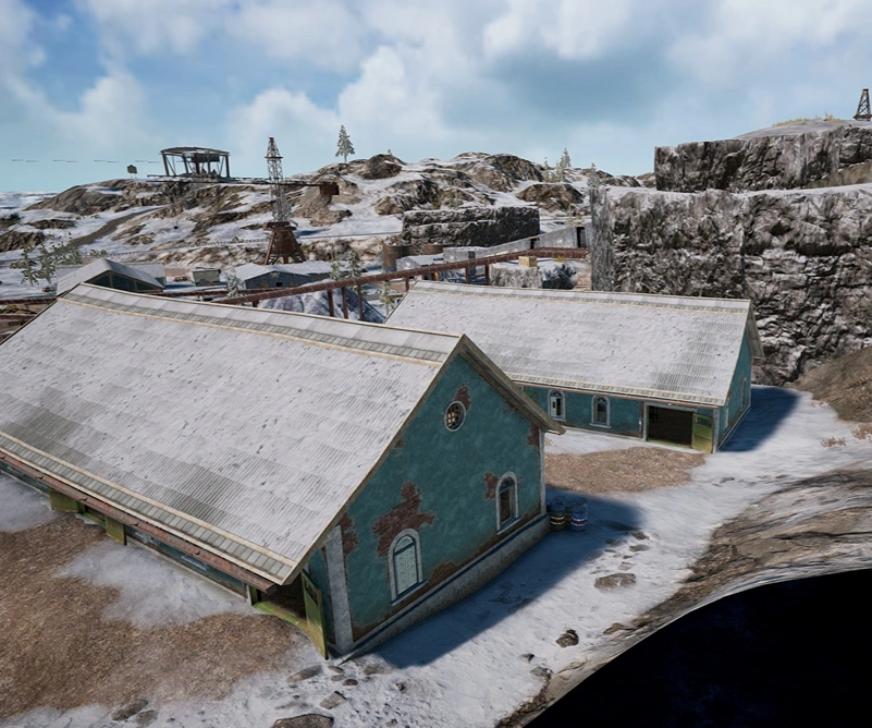 Guess the location on the PUBG Vikendi map