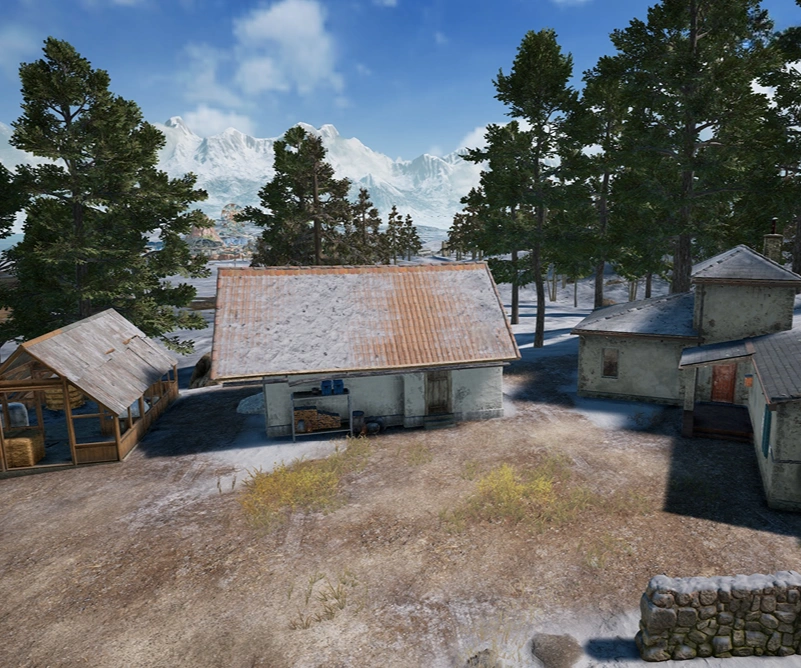 Guess the location on the PUBG Vikendi map