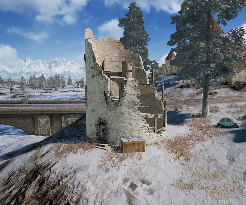 Guess the location on the PUBG Vikendi map