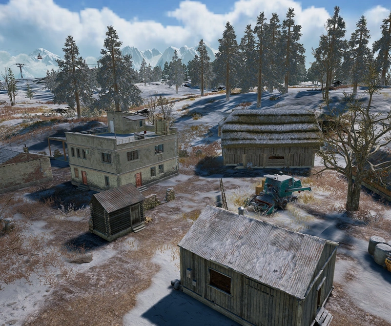 Guess the location on the PUBG Vikendi map