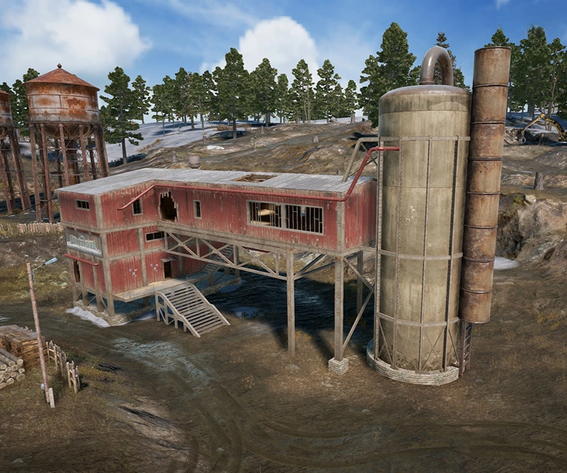 Guess the location on the PUBG Vikendi map