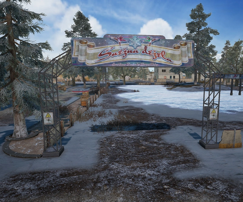 Guess the location on the PUBG Vikendi map