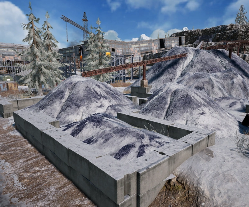 Guess the location on the PUBG Vikendi map