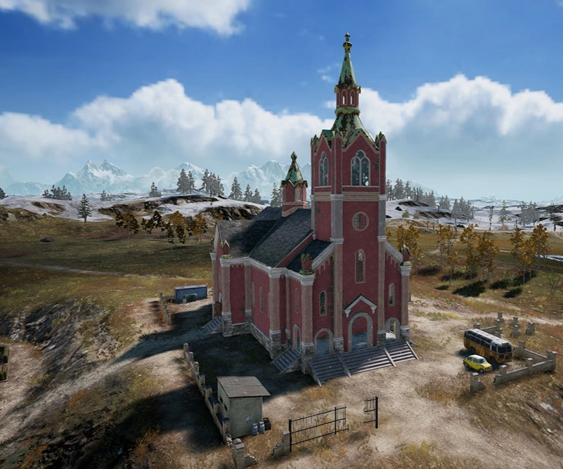 Guess the location on the PUBG Vikendi map