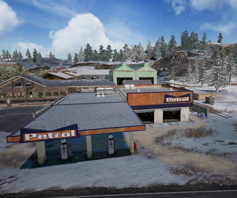 Guess the location on the PUBG Vikendi map