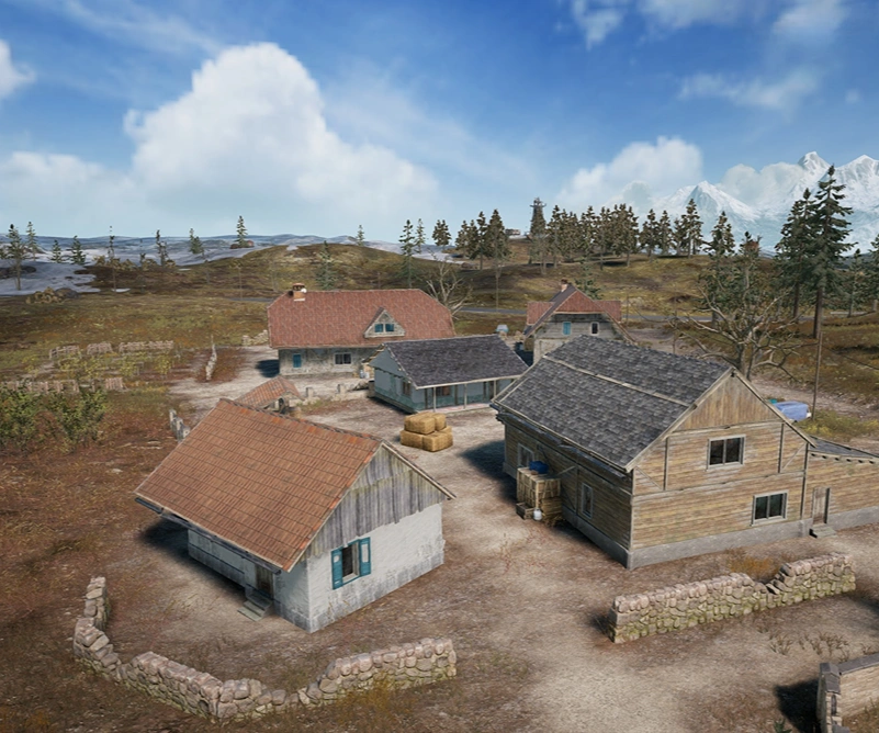 Guess the location on the PUBG Vikendi map