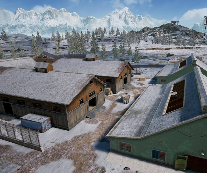 Guess the location on the PUBG Vikendi map