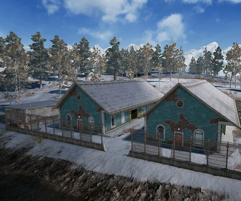 Guess the location on the PUBG Vikendi map