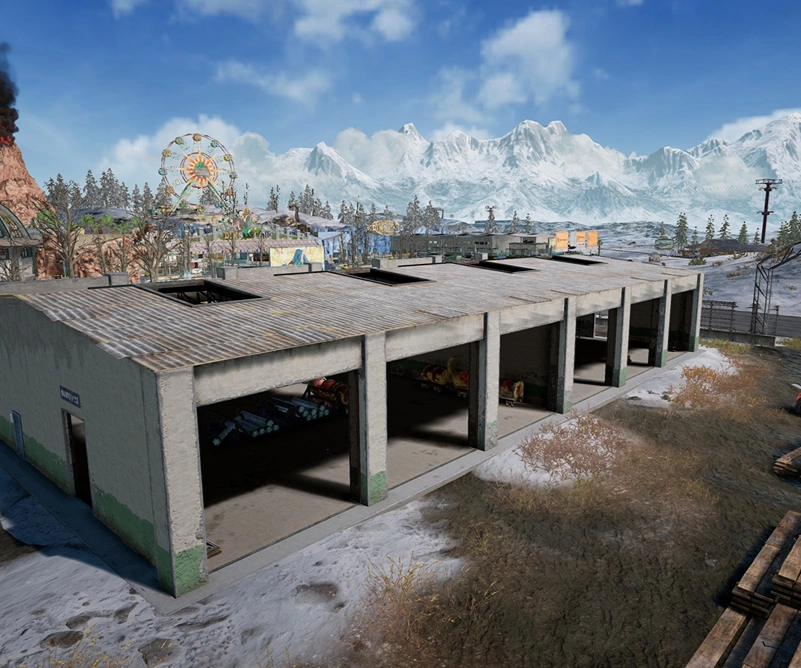 Guess the location on the PUBG Vikendi map
