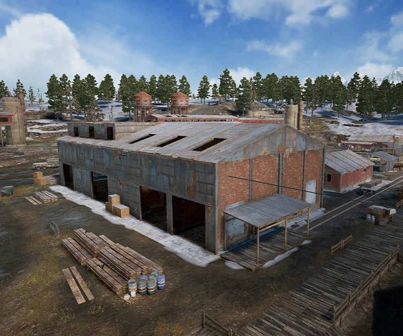 Guess the location on the PUBG Vikendi map