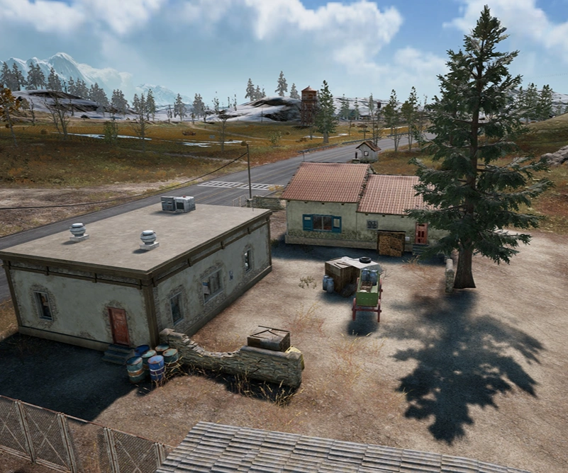 Guess the location on the PUBG Vikendi map