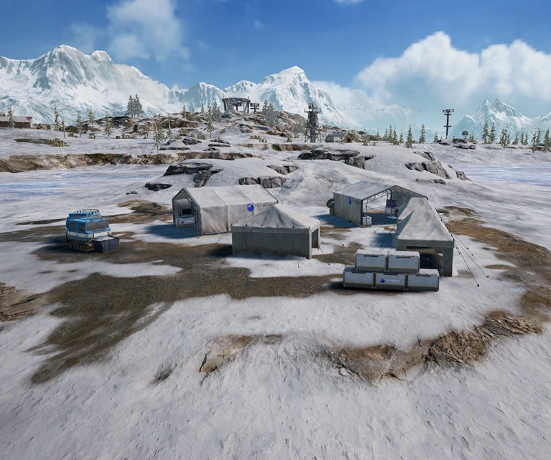 Guess the location on the PUBG Vikendi map