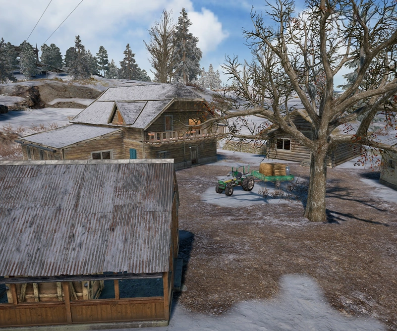 Guess the location on the PUBG Vikendi map