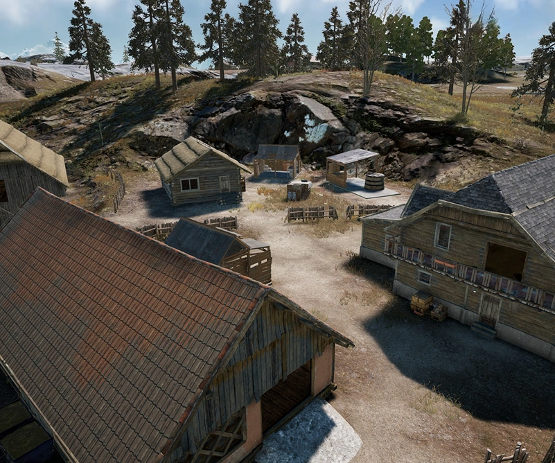 Guess the location on the PUBG Vikendi map
