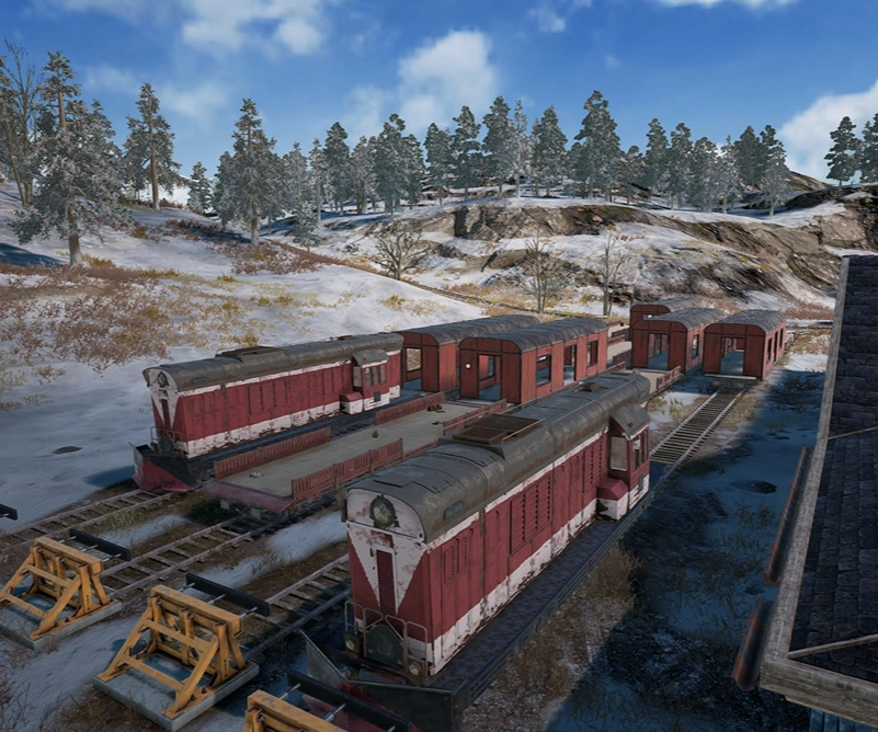 Guess the location on the PUBG Vikendi map