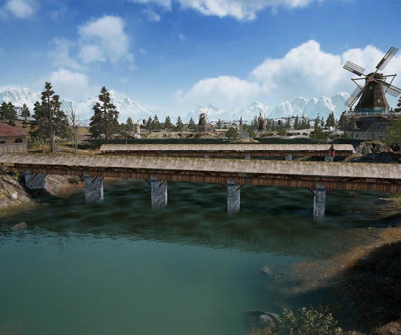 Guess the location on the PUBG Vikendi map