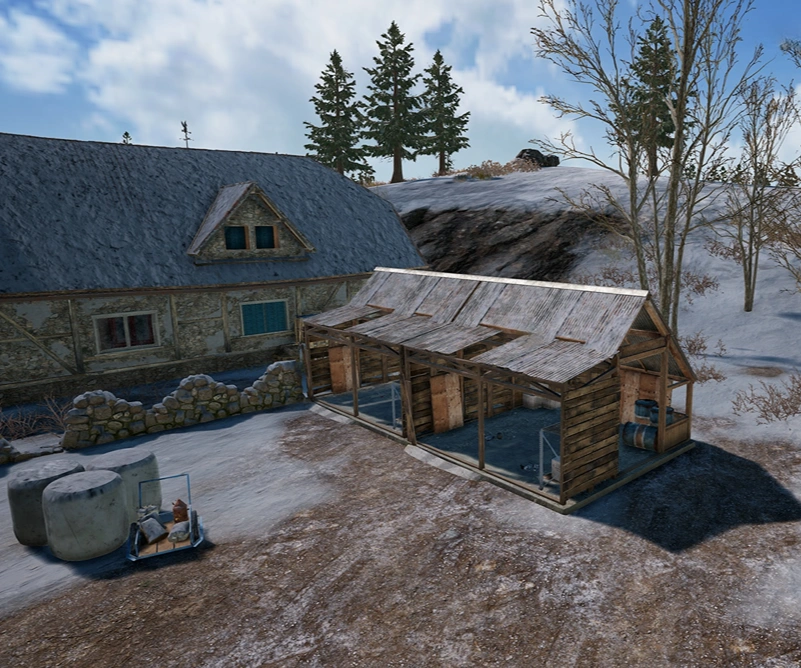 Guess the location on the PUBG Vikendi map