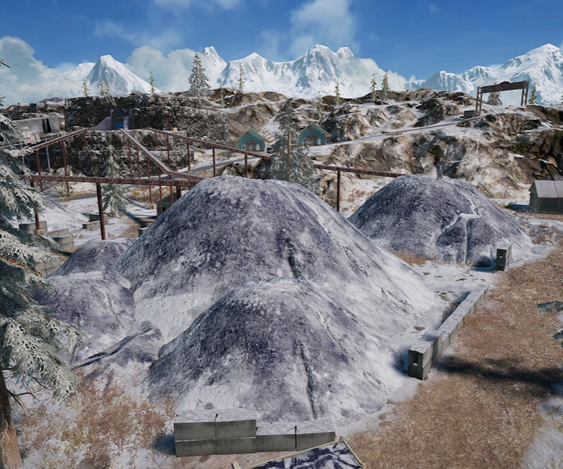 Guess the location on the PUBG Vikendi map