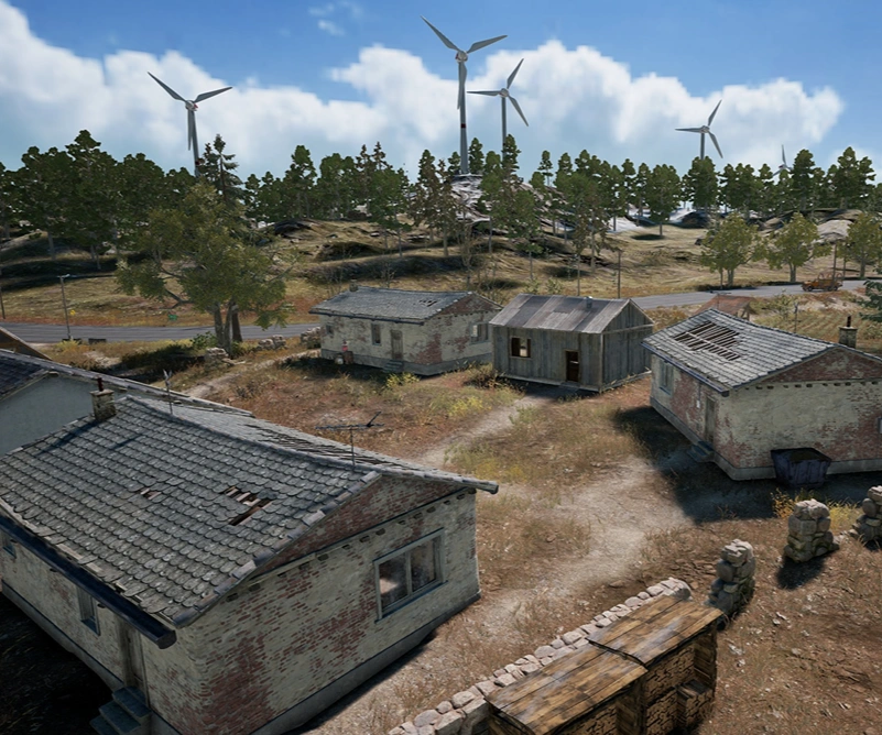 Guess the location on the PUBG Vikendi map