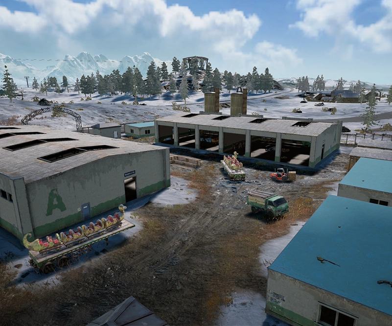 Guess the location on the PUBG Vikendi map